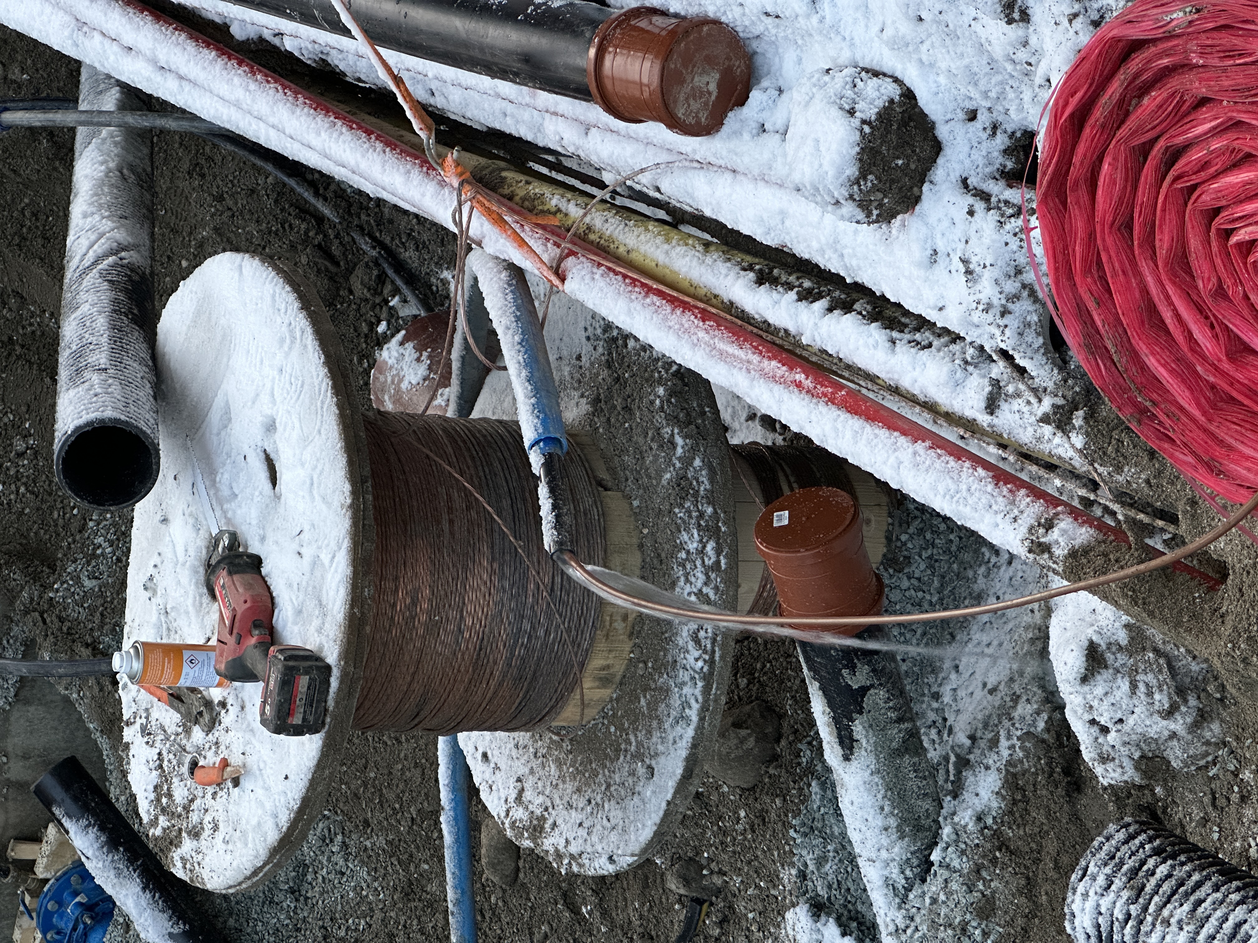 tining av spekt vannledning